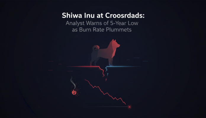 Shiba Inu at Crossroads: Analyst Warns of 5-Year Low as Burn Rate Plummets