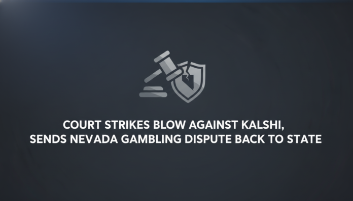 Court Strikes Blow Against Kalshi, Sends Nevada Gambling Dispute Back to State