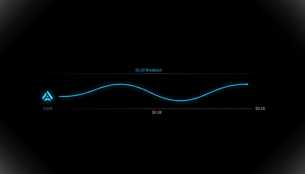 Cardano Price Steadies at $0.28, Eyes $0.30 Breakout