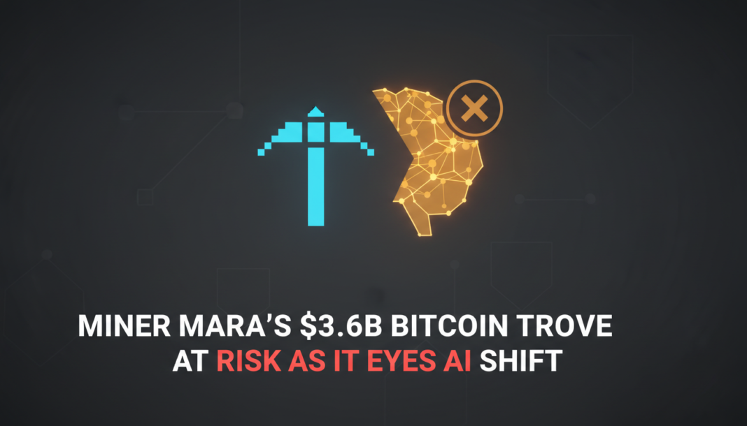 Miner MARA's $3.6B Bitcoin Trove At Risk As It Eyes AI Shift