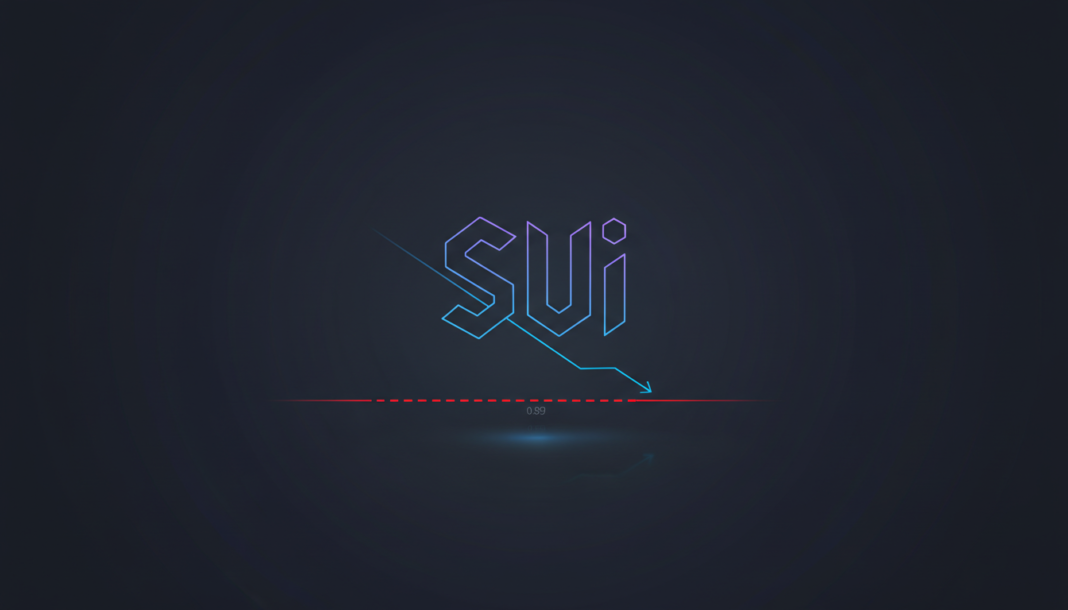 SUI Consolidates at $0.89 After Drop, Tests Key Support for Recovery
