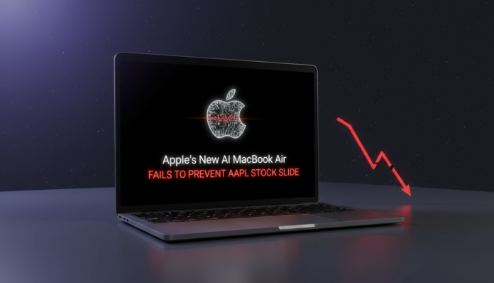 Apple's New AI MacBook Air Fails to Prevent AAPL Stock Slide