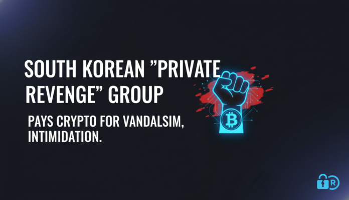 South Korean 'Private Revenge' Group Pays Crypto for Vandalism, Intimidation