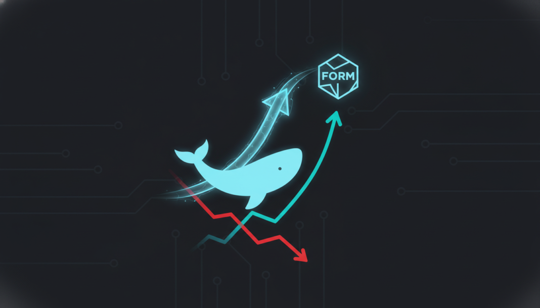 FORM Token Jumps 30% in 24 Hours Amid Whale Frenzy, But Spot Volume Fall Threatens Rally