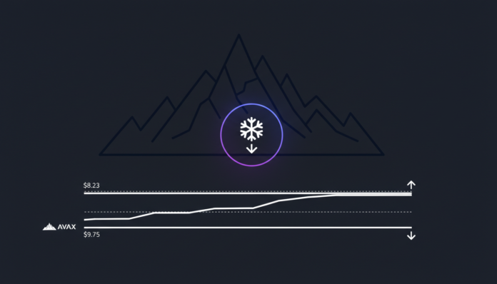 Avalanche (AVAX) Consolidates at $9.20, Awaits Breakout from $8.23 to $9.75 Range