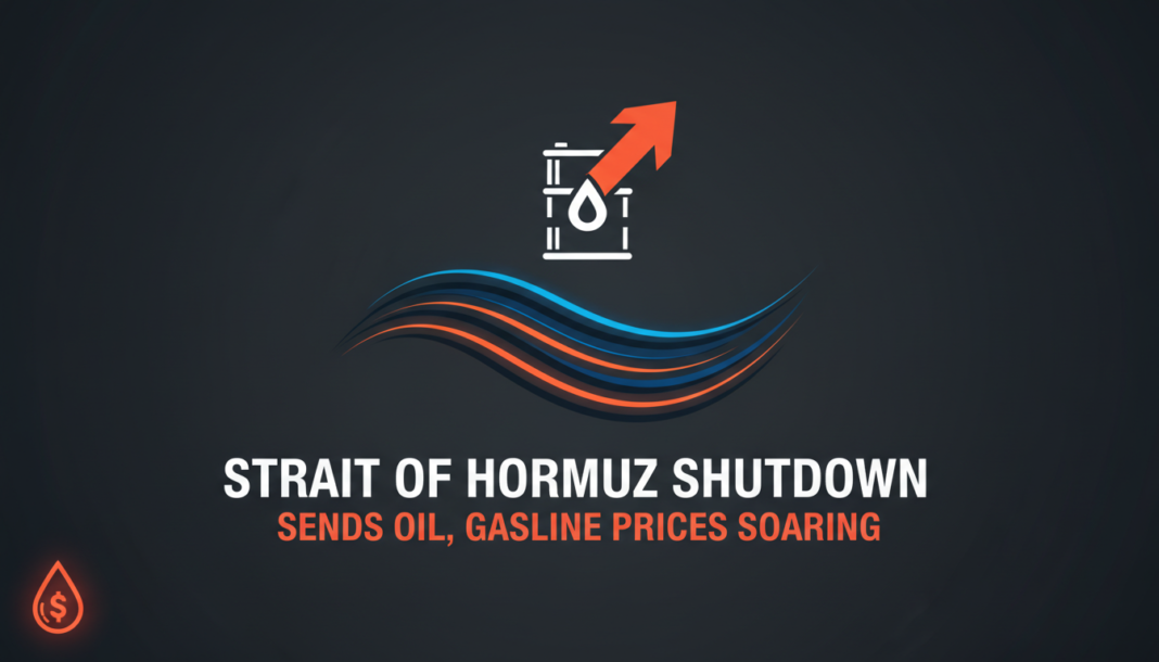 Strait Of Hormuz Shutdown Sends Oil, Gasoline Prices Soaring