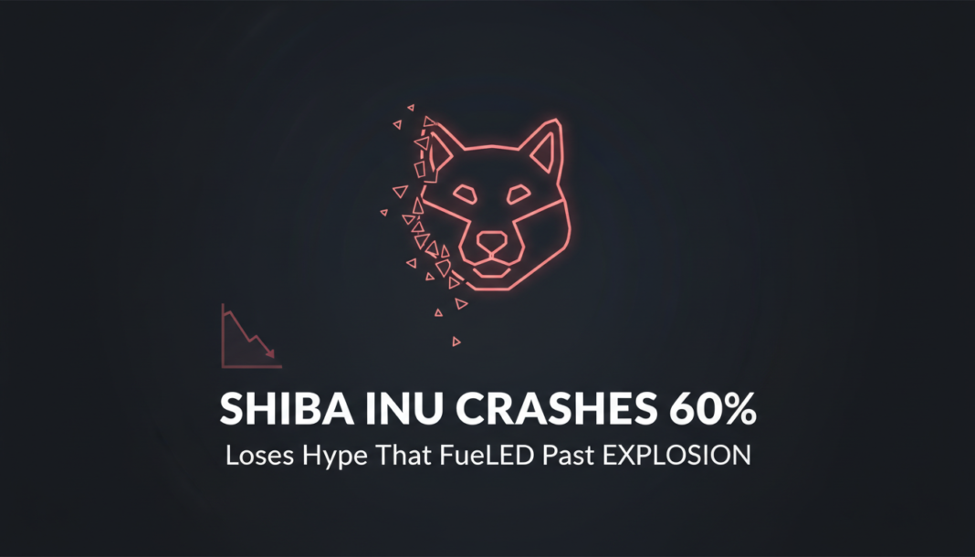 Shiba Inu Crashes 60%, Loses Hype That Fueled Past Explosion