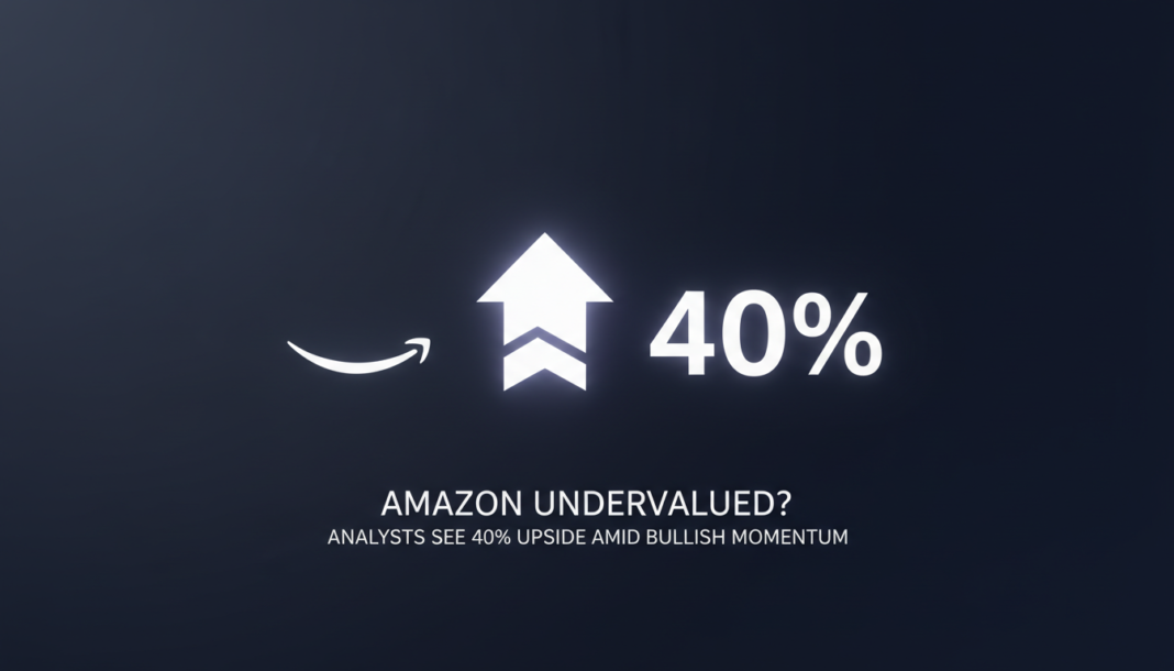 Amazon Undervalued? Analysts See 40% Upside Amid Bullish Momentum