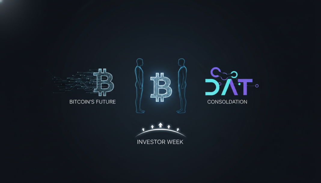 Leaders Debate Bitcoin's Future and DAT Consolidation at Investor Week