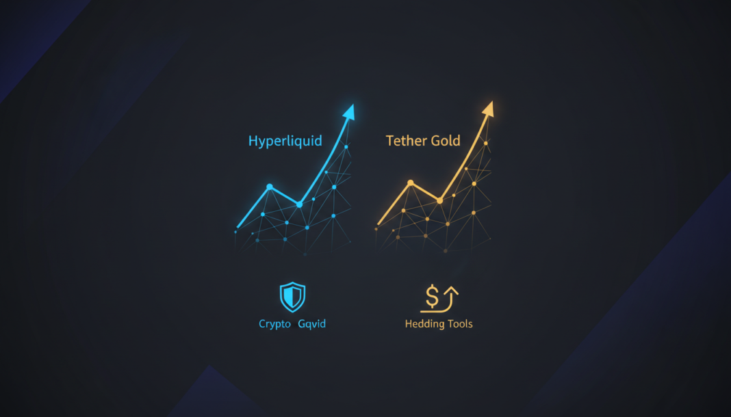 Iran Crisis Sees Hyperliquid, Tether Gold Volume Surge as Crypto Hedging Tools