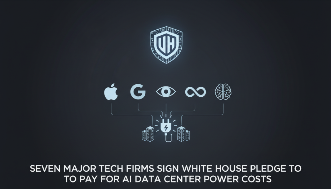 Seven Major Tech Firms Sign White House Pledge to Pay for AI Data Center Power Costs