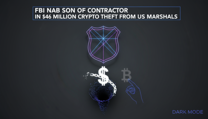 FBI Nab Son of Contractor in $46 Million Crypto Theft From US Marshals