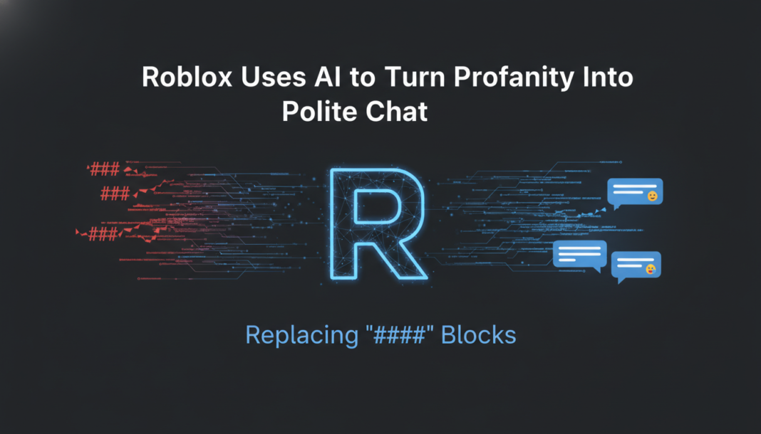 Roblox Uses AI to Turn Profanity Into Polite Chat, Replacing '####' Blocks
