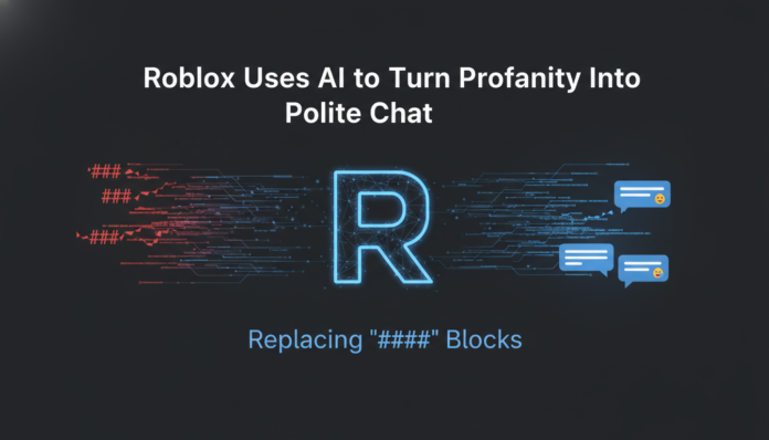 Roblox Uses AI to Turn Profanity Into Polite Chat, Replacing '####' Blocks