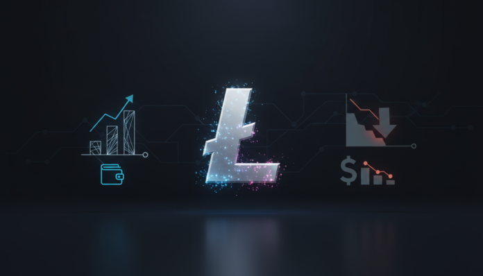 Litecoin Adoption Grows to 8.6M Wallets While Price Trades Lower at $55.20