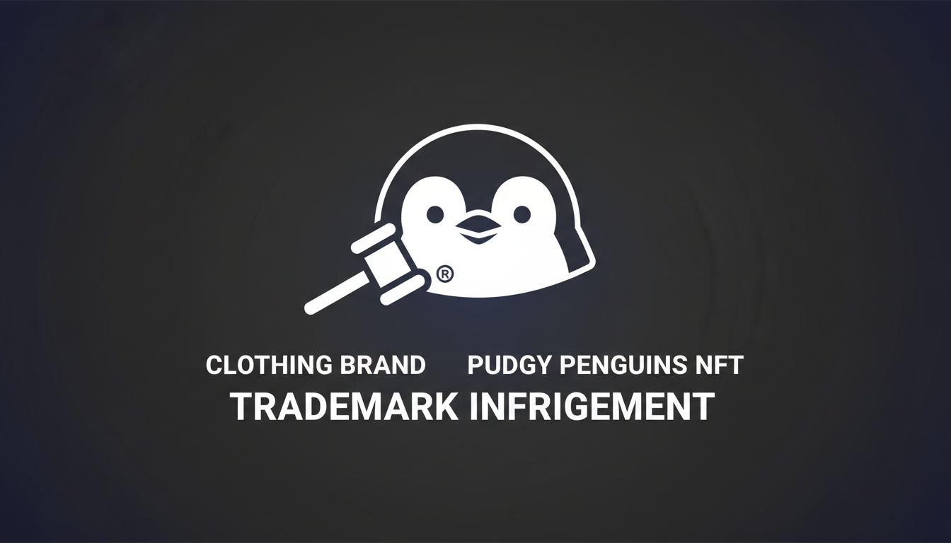 Clothing Brand Sues Pudgy Penguins NFT Project for Trademark Infringement