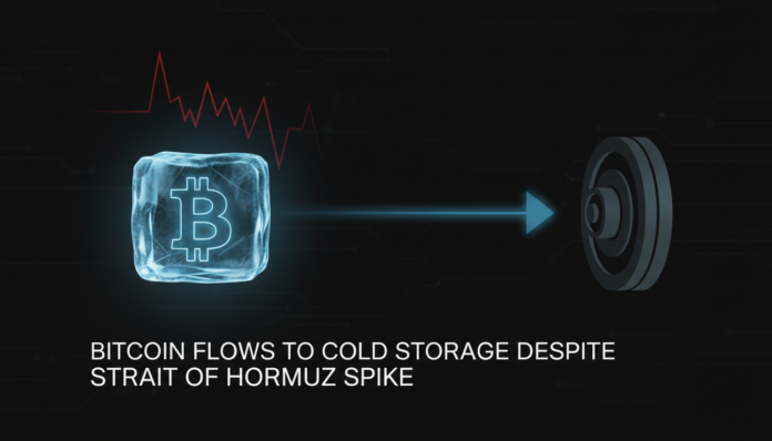 Bitcoin Flows to Cold Storage Despite Strait of Hormuz Spike
