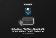 WhiteBIT Launching Ukrainian Football Team Card Skin and Match Ticket Giveaway WhiteBIT Launching Ukrainian Football Team Card Skin and Match Ticket Giveaway