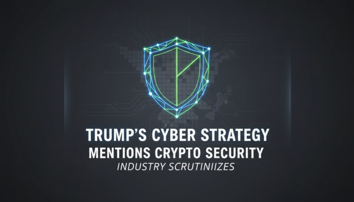 Trump's Cyber Strategy Mentions Crypto Security Industry Scrutinizes