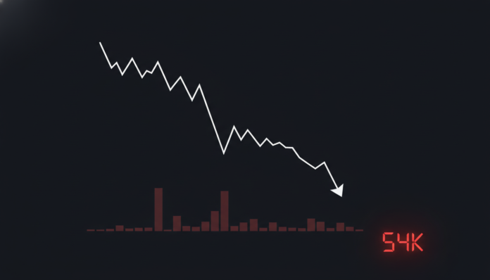 Bitcoin Drops Below $68K as ETF Outflows Hit $349M, Liquidations Loom at $54K