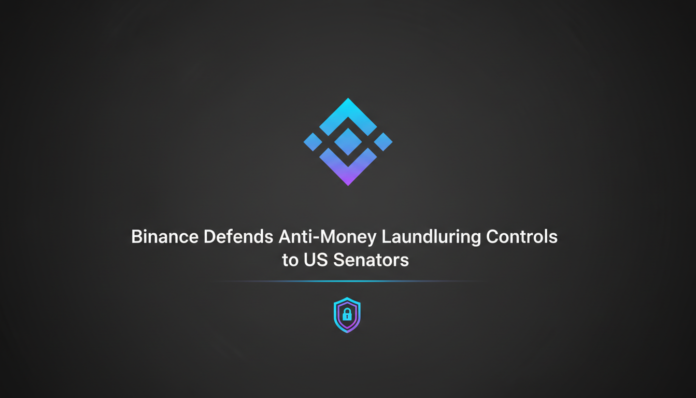 Binance Defends Anti-Money Laundering Controls to US Senators