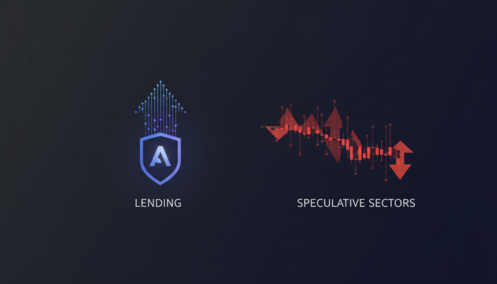 DeFi Revenue Gap Grows: Lending Outpaces Speculative Sectors as Aave Drives Stability