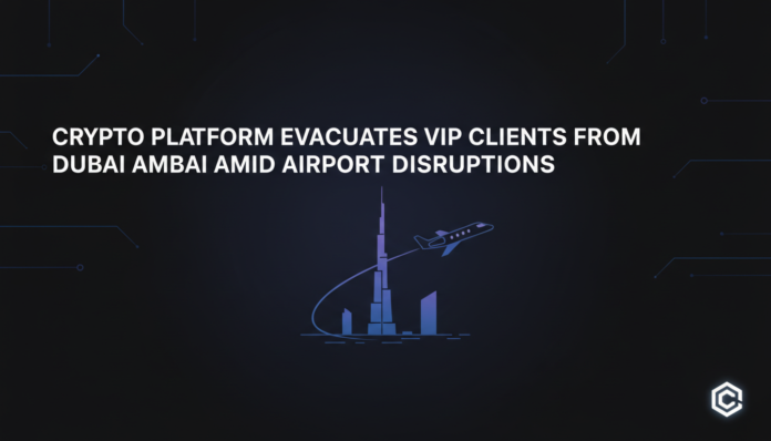 Crypto Platform Evacuates VIP Clients From Dubai Amid Airport Disruptions