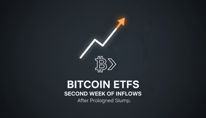 Bitcoin ETFs see second week of inflows after prolonged slump