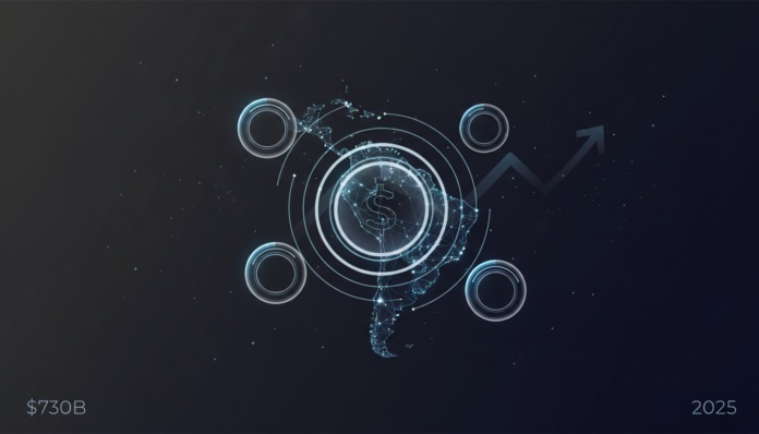 Latin America's Crypto Use Soars: $730B in 2025 as Stablecoins Become Mainstream