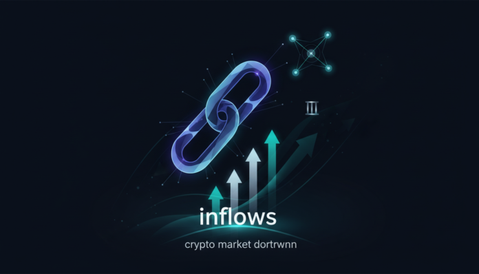 Chainlink Defies Crypto Market Downturn with Inflows, Ranks Third in Development