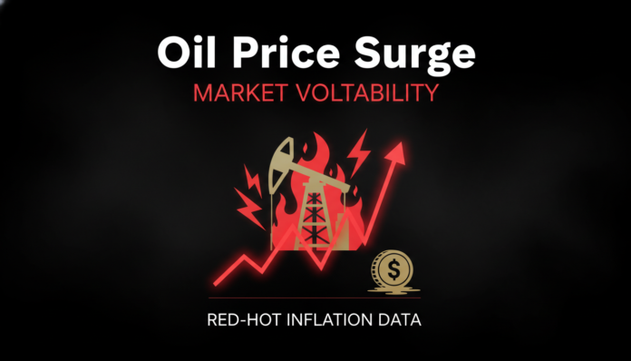 Oil Price Surge to Fuel Market Volatility Amid Red-Hot Inflation Data