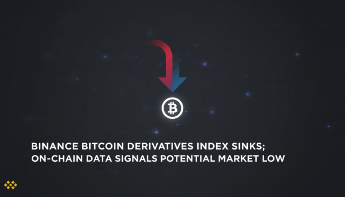 Binance Bitcoin Derivatives Index Sinks; On-Chain Data Signals Potential Market Low