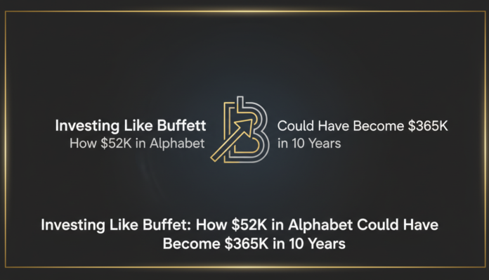 Investing Like Buffett: How $52K in Alphabet Could Have Become $365K in 10 Years
