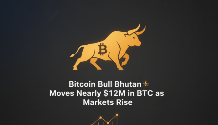 Bitcoin Bull Bhutan Moves Nearly $12M in BTC as Markets Rise