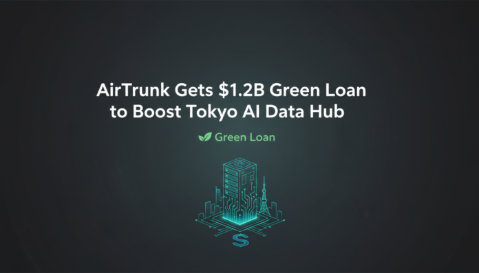 AirTrunk Gets $1.2B Green Loan to Boost Tokyo AI Data Hub