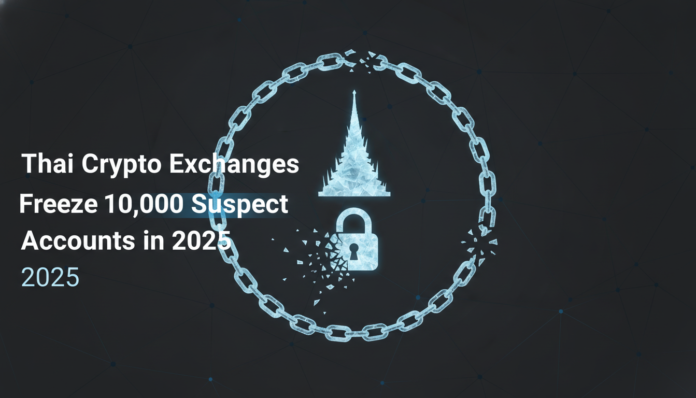 Thai Crypto Exchanges Freeze 10,000 Suspect Accounts in 2025