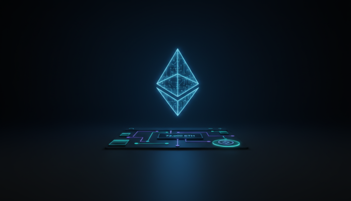 Ethereum Foundation Tests 72,000 ETH Staking with One-Click System