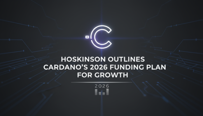 Hoskinson Outlines Cardano's 2026 Funding Plan for Growth