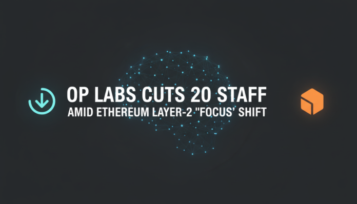OP Labs Cuts 20 Staff Amid Ethereum Layer-2 