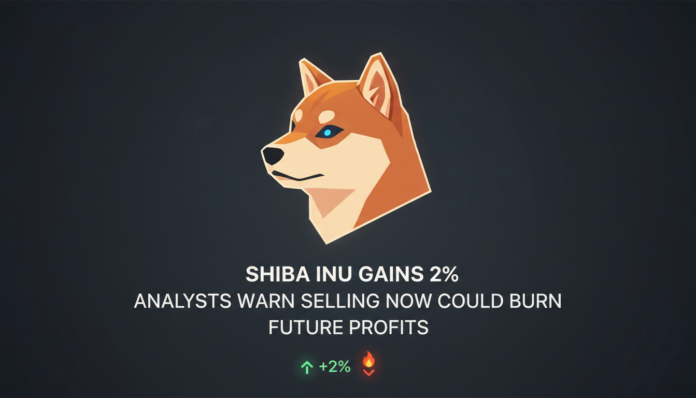 Shiba Inu Gains 2%, Analysts Warn Selling Now Could Burn Future Profits