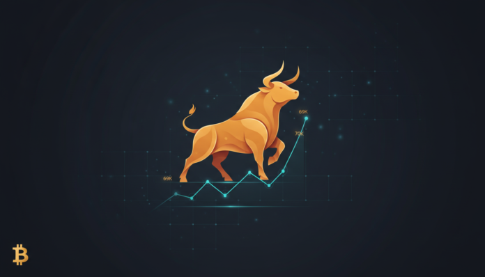 Bitcoin Bull Score Soars, Signaling Easing Bearish Pressure Amid $69K-$70K Range