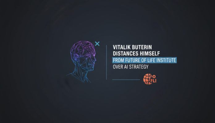 Vitalik Buterin Distances Himself From Future of Life Institute Over AI Strategy