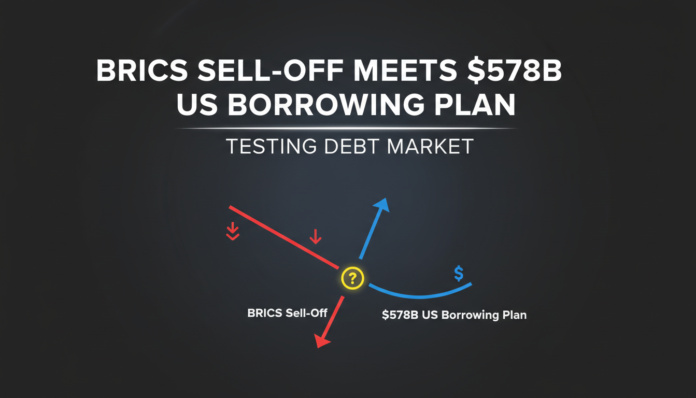 BRICS Sell-Off Meets $578B US Borrowing Plan, Testing Debt Market