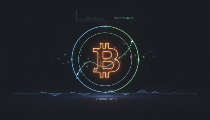 Bitcoin’s Price Moved by $1.89B Options Expiry, Not Spot Demand: Analysis