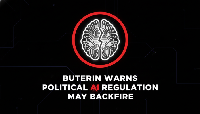 Buterin Warns Political AI Regulation May Backfire