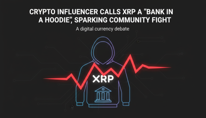 Crypto Influencer Calls XRP a 'Bank in a Hoodie,' Sparking Community Fight