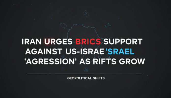 Iran Urges BRICS Support Against US-Israel 