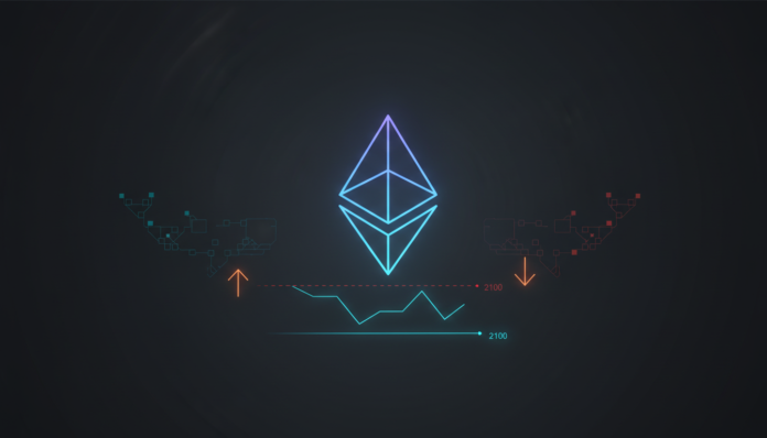 Ethereum Tests Key $2,100 Support Amid Whale's $10.9M Buy Following Sell-Off