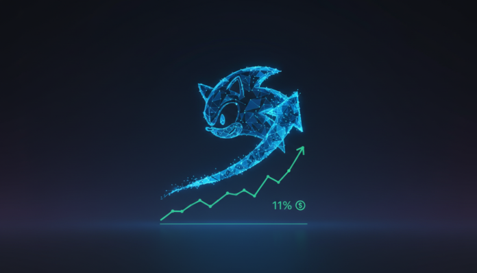 Sonic Leads Altcoin Rally with 11% Gain Amidst Mixed Network Activity Signals