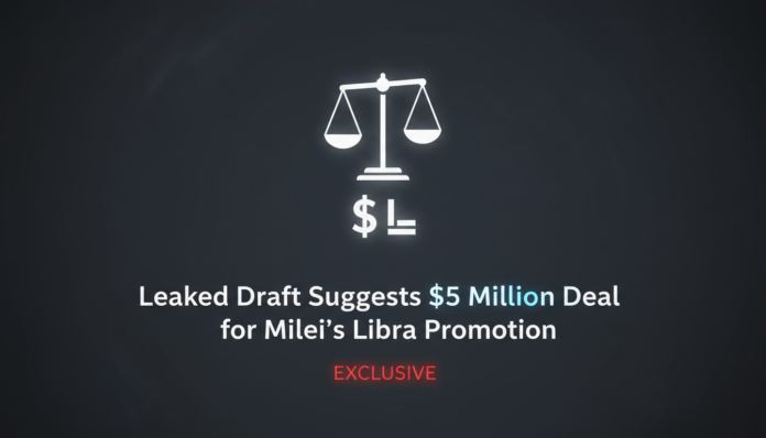 Leaked Draft Suggests $5 Million Deal for Milei's Libra Promotion